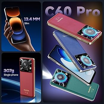 OUKITEL C60 PRO SIMフリー スマートフォン24GB+256GB Amazon.com: OUKITEL C60 PRO Android 15 Cell Phone Unlocked